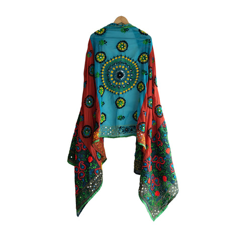 Handcrafted Phulkari Dupattas: A Touch of Tradition for Every Outfit