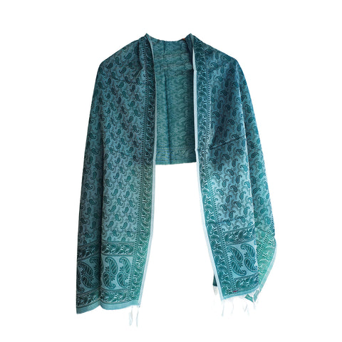 Traditional Banarasi Silk Stole - Festive Occasion Wear