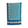 Women's Pure Kosa Silk Stole Adorned with Bastar Tribal Art Hand Paintings With Natural Color