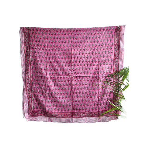 Bagru Block Print Sarong, Sarong Beach Wrap, Cotton Sarong,Pareo, Summer Pareo ,Size 45X80 Inc