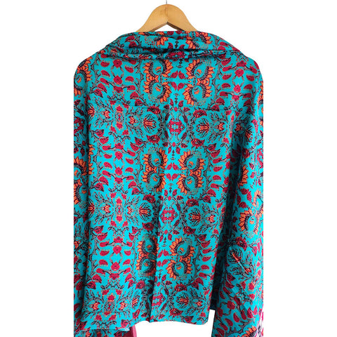 India Scarves Semi Gaji Silk Bandhani Dupatta