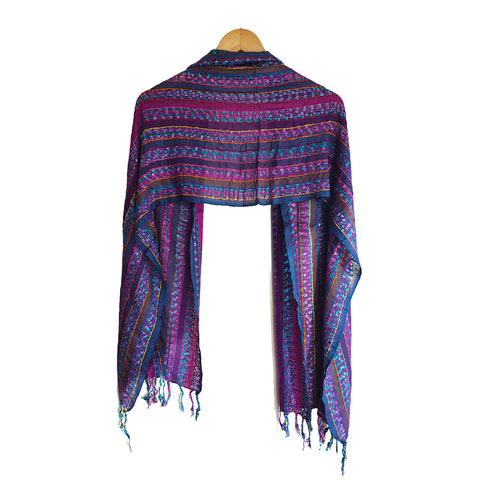 Multi colour  Rayon Scarf