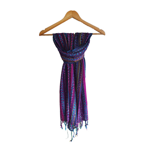 Multi colour  Rayon Scarf