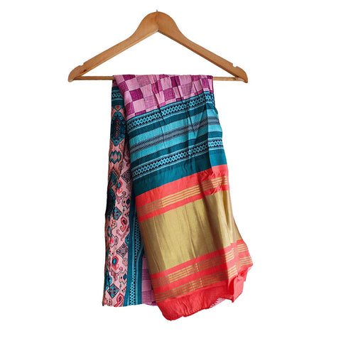 India Scarves Semi Gaji Silk Bandhani Dupatta