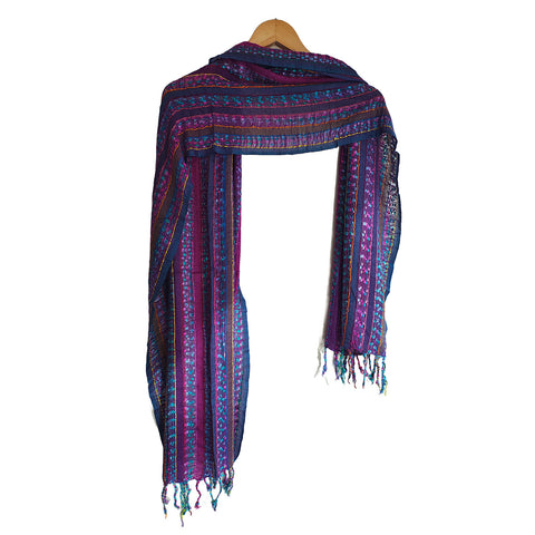 Multi colour  Rayon Scarf
