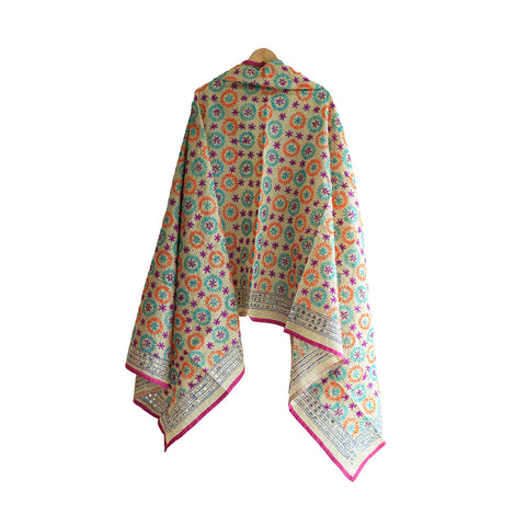 Handcrafted Phulkari Dupattas: A Touch of Tradition for Every Outfit