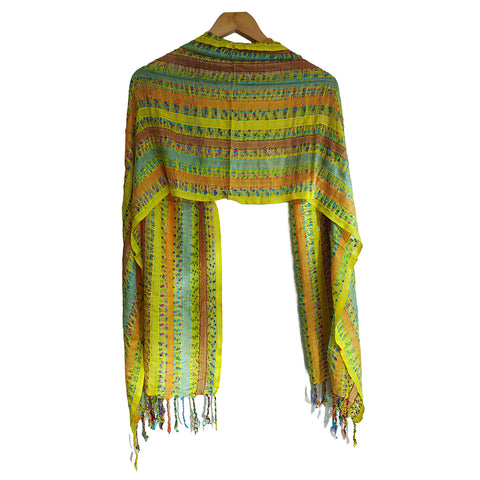 Multi colour  Rayon Scarf