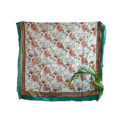 Bagru Block Print Sarong, Sarong Beach Wrap, Cotton Sarong,Pareo, Summer Pareo ,Size 45X80 Inc