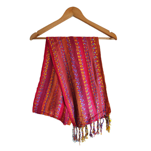 Multi colour  Rayon Scarf