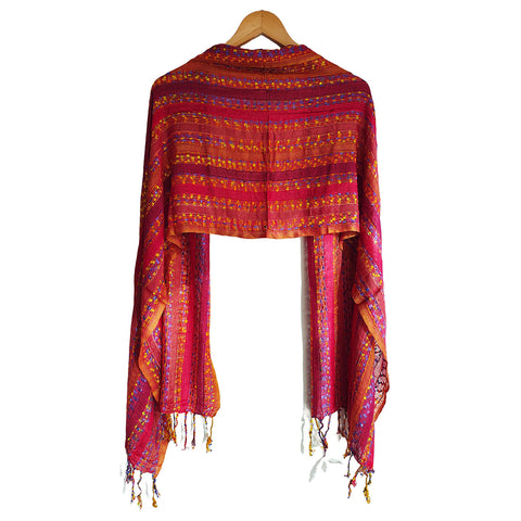 Multi colour  Rayon Scarf