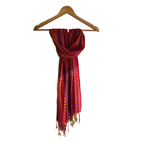 Multi colour  Rayon Scarf