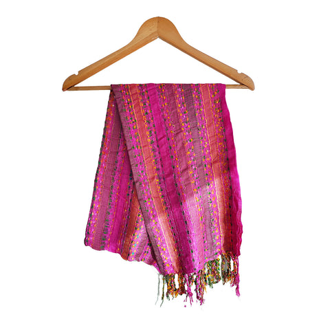 Multi colour  Rayon Scarf