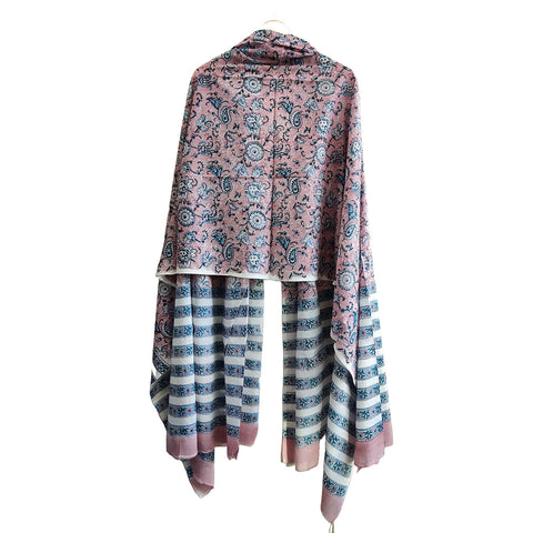 Cotton Hand Block Printed Duptta