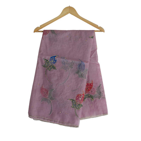Women's Embroidered Organza Dupatta Size W 95 Cm X L 210 Cm…