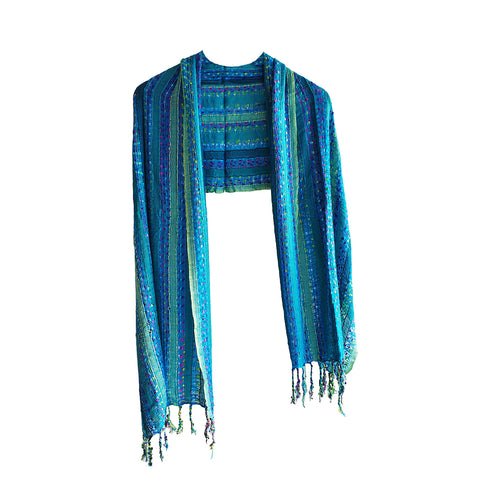 Multi colour  Rayon Scarf