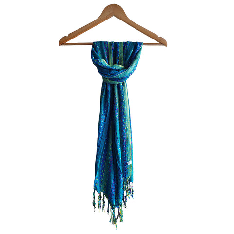 Multi colour  Rayon Scarf