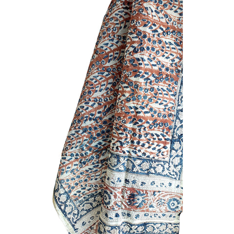 Chanderi Hand Block Printed Duptta