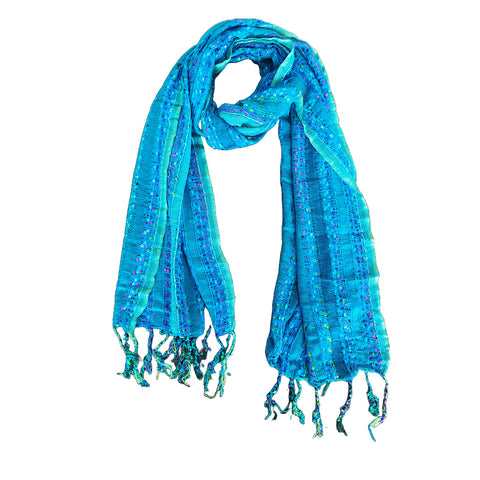 Multi colour  Rayon Scarf