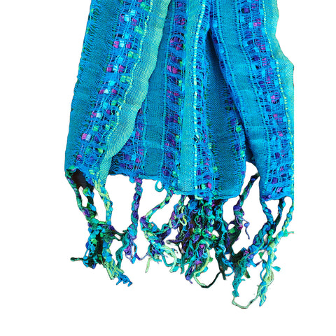 Multi colour  Rayon Scarf