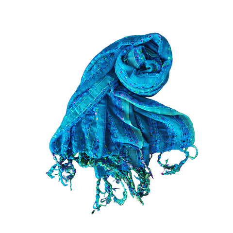 Multi colour  Rayon Scarf