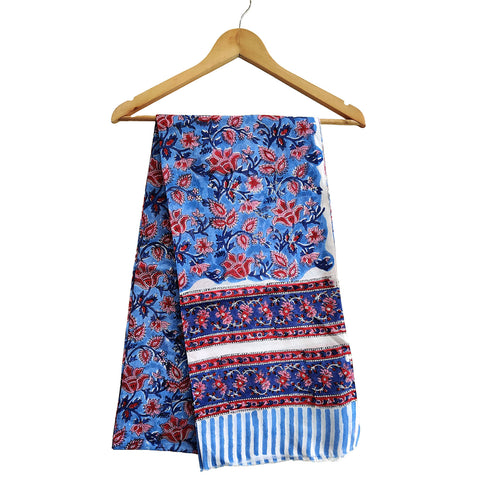 Cotton Hand Block Printed Duptta