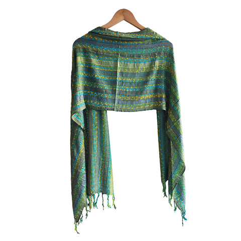 Multi colour  Rayon Scarf