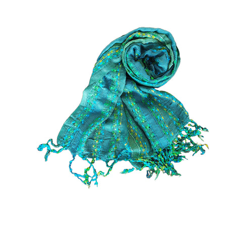 Multi colour  Rayon Scarf