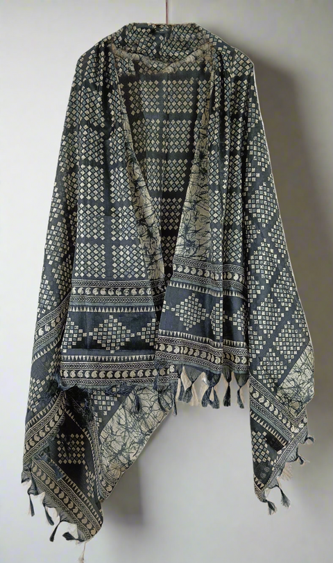 Printed Art Silk Dupatta