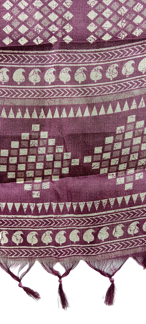 Printed Art Silk Dupatta