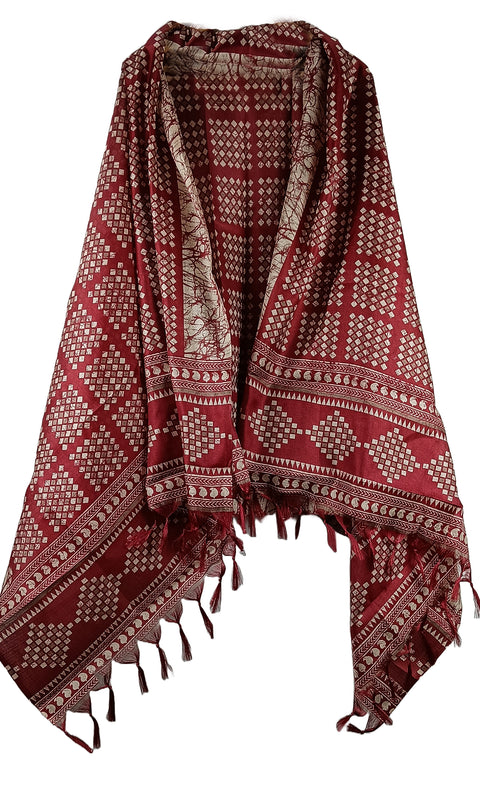 Printed Art Silk Dupatta