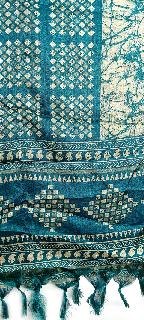 Printed Art Silk Dupatta