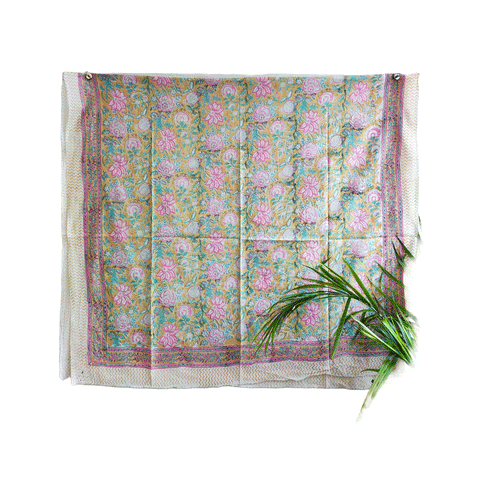 Bagru Block Print Sarong, Sarong Beach Wrap, Cotton Sarong,Pareo, Summer Pareo ,Size 45X80 Inc