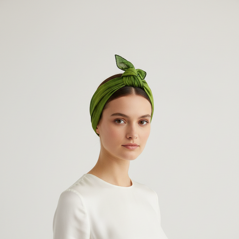 Handcrafted Plane Print Silk Bandana 50x50cm | Square Scarf — ISVSCS1U