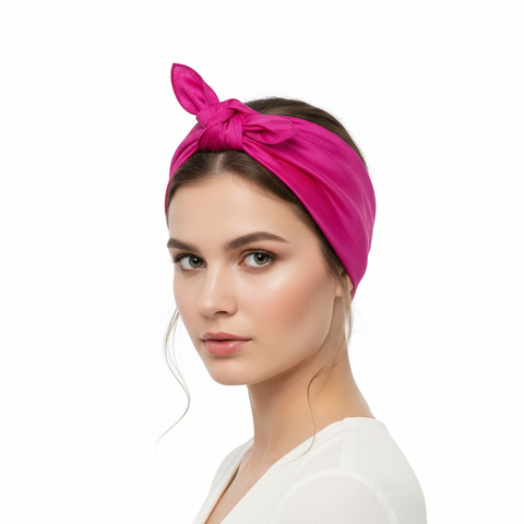 Handcrafted Plane Print Silk Bandana 50x50cm | Square Scarf — ISVSCS1U