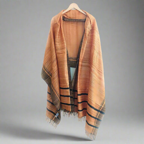 Bastar Handloom Kosa Silk Dupatta: A Tribute to Timeless Craftsmanship