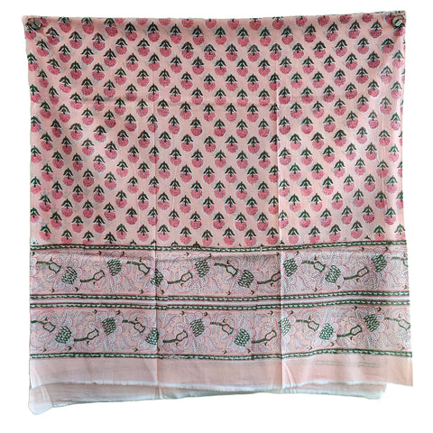 Cotton Hand Block Printed Duptta