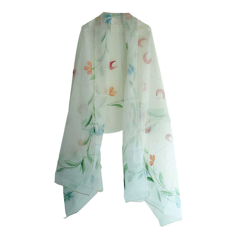 Women's Embroidered Organza Dupatta Size W 95 Cm X L 210 Cm…