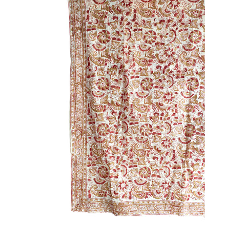 Chanderi Hand Block Printed Duptta