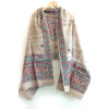 Women's Pure Kosa Silk Stole Adorned with Bastar Tribal Art Hand Paintings With Natural Colors