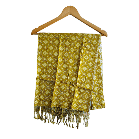 Bagru Block Print Sarong, Sarong Beach Wrap, Cotton Sarong,Pareo, Summer Pareo ,Size 45X80 Inc ( Dark Green Colour)