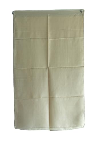 Silk Stole, Plain Multi Color, 51 cm Width x 65 cm Length, Lightweight