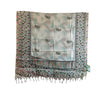 Cotton Silk Dupattas with Tassels Multi Color Size W 115 Cm X L 230 Cm