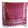 Khadi Cotton Silk Red Color Ikkat Design Print Dupatta