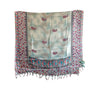 Cotton Silk Dupattas with Tassels Multi Color Size W 115 Cm X L 230 Cm