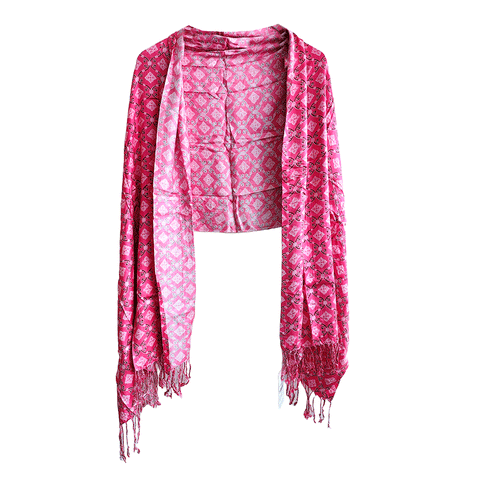 Bagru Block Print Sarong, Sarong Beach Wrap, Cotton Sarong,Pareo, Summer Pareo ,Size 45X80 Inc ( Pink Colour)