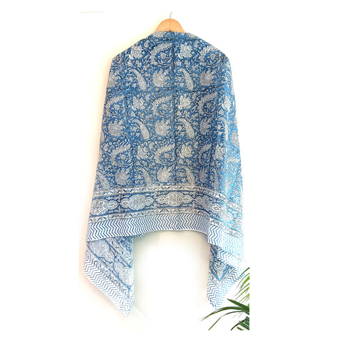 Bagru Block Print Sarong, Sarong Beach Wrap, Cotton Sarong,Pareo, Summer Beach Pareo ,Size 45X80 Inc