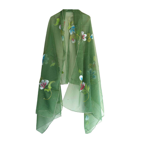 Women's Embroidered Organza Dupatta Size W 95 Cm X L 210 Cm…