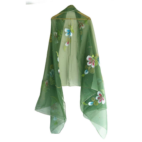 Women's Embroidered Organza Dupatta Size W 95 Cm X L 210 Cm…