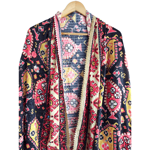 Pakistani Digital Printed Chinnon Multicoloured Dupatta With Heavy Mirror Work