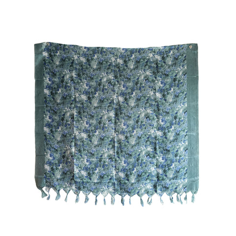 Khadi Cotton Floral Print Design Dupatta